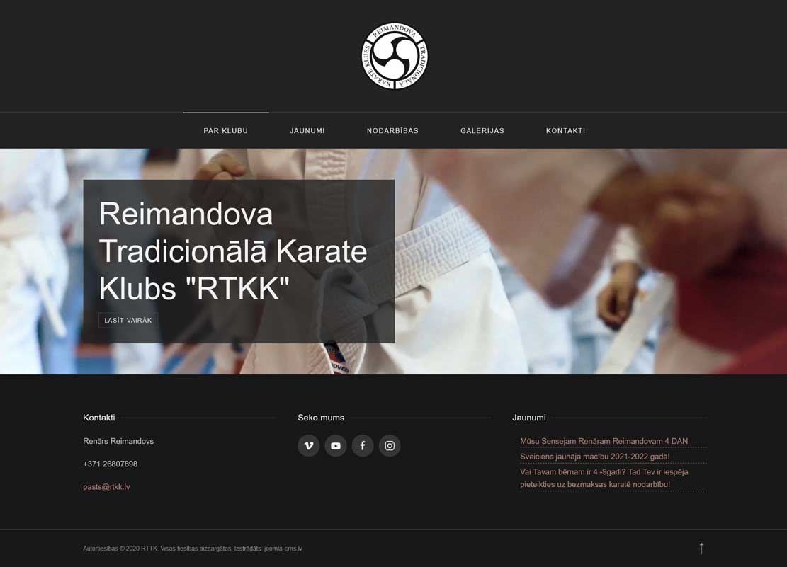 Reimandova Tradicionālā Karate Klubs 
